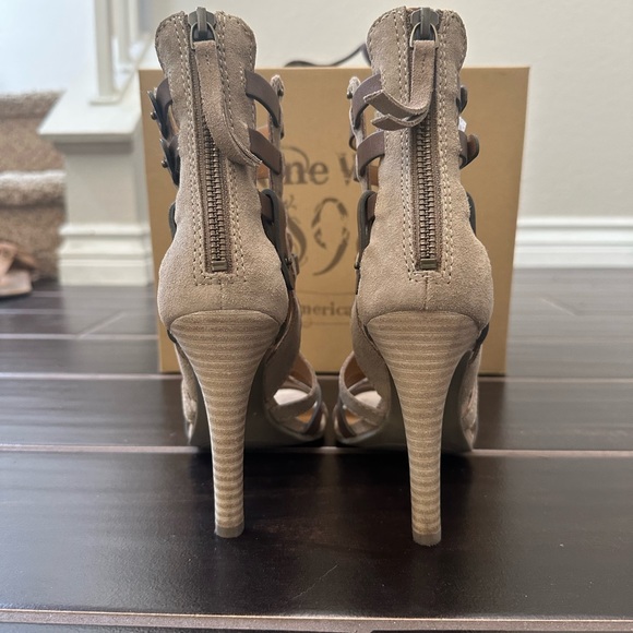 Nine West sandals/booties in Taupe/5.5M/Vintage America Collection - Picture 6 of 6